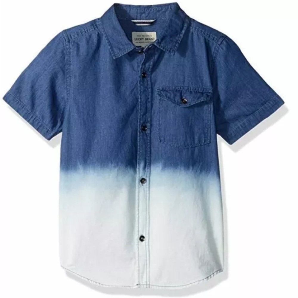 Blue Short Sleeve American Stitch Shirt